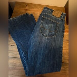 Mens American Eagle Original Bootcut Jeans